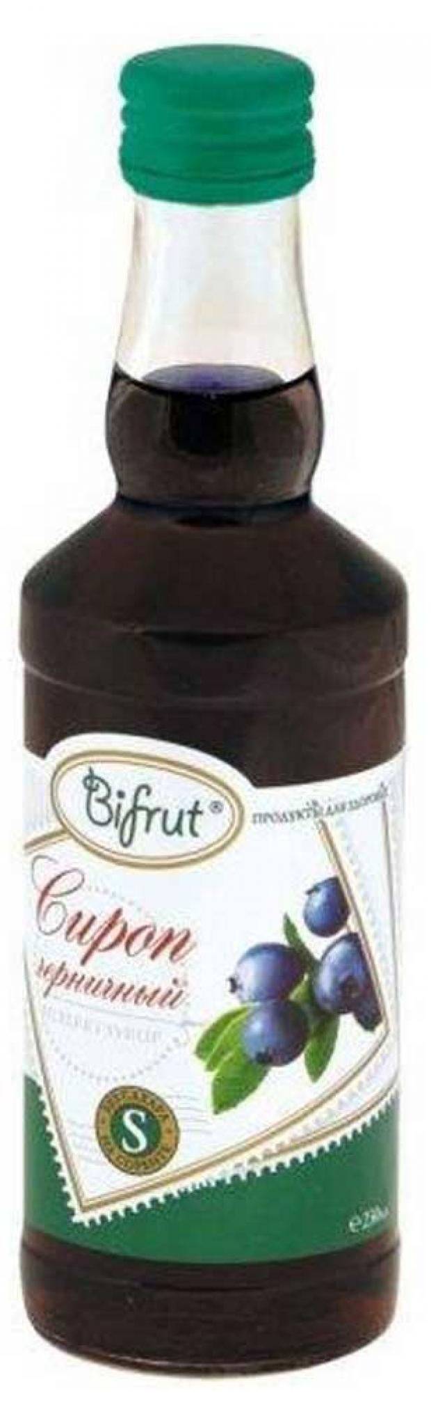 

Сироп Bifrut черничный на сорбите, 0,25 л