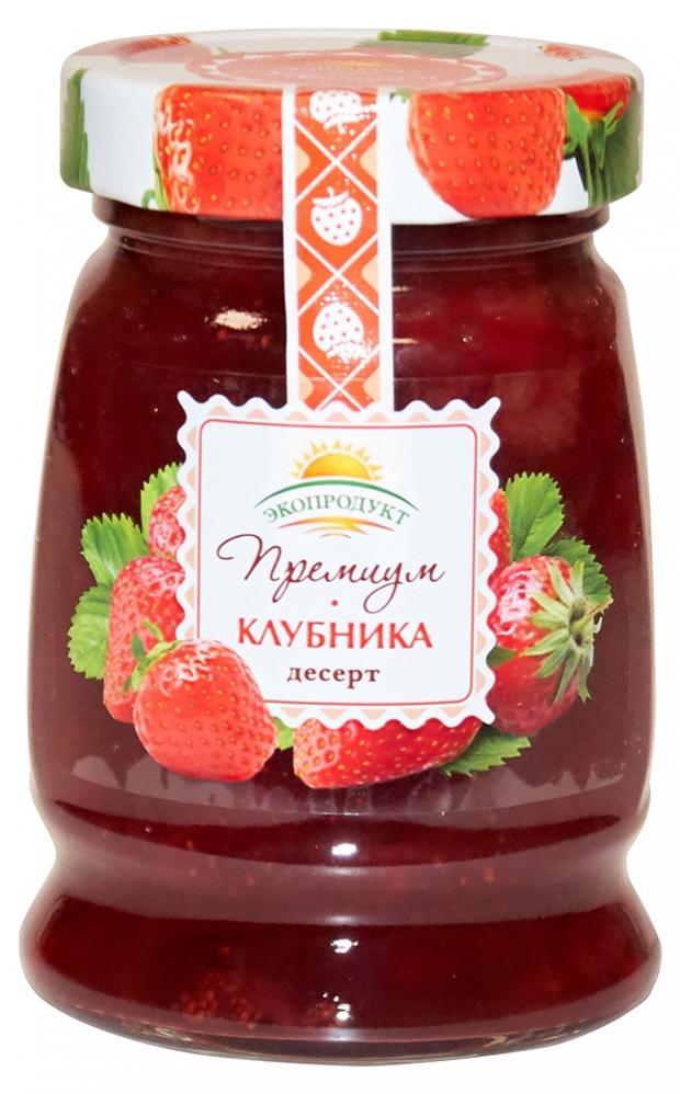 Десерт ЭкоПродукт Премиум клубника, 330 г