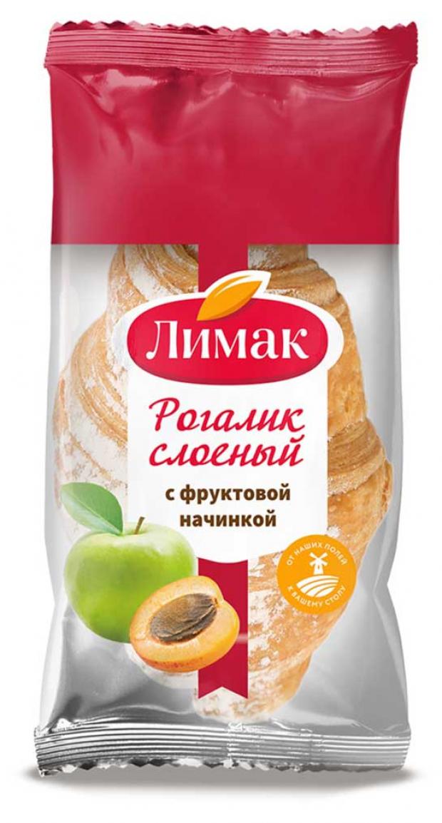 Рогалик слоеный Лимак с фруктовой начинкой, 50 г