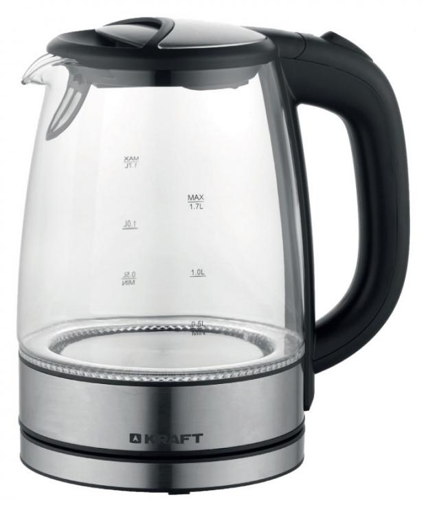 

Электрический чайник Kraft KF-KC1707BL, 1,7 л