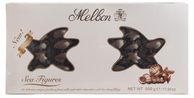 

Конфеты Melbon Морские фигурки с пралине, 500 г