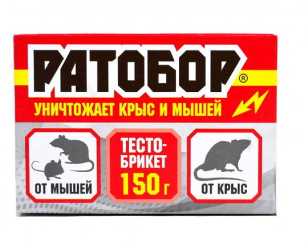 

Приманка от мышей и крыс Ваше хозяйство Ратобор тесто, 150 г