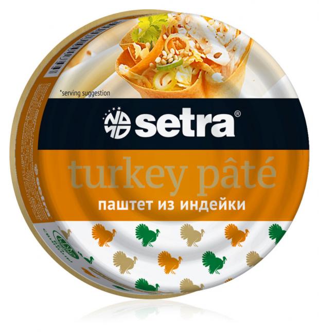 Паштет из индейки Setra 100 г 121₽