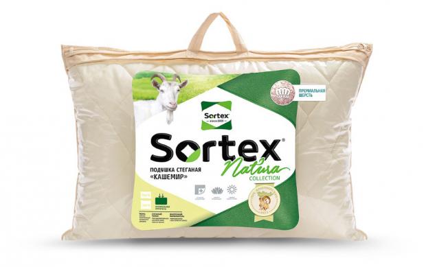 Подушка стеганая Sortex Natura Кашемир, 50x70 см