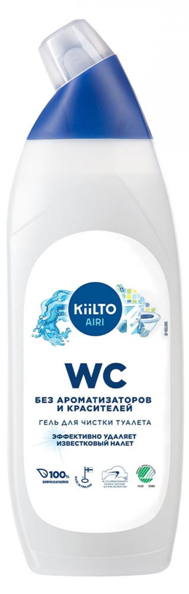 

Гель для чистки унитаза Kiilto Airi, 750 мл
