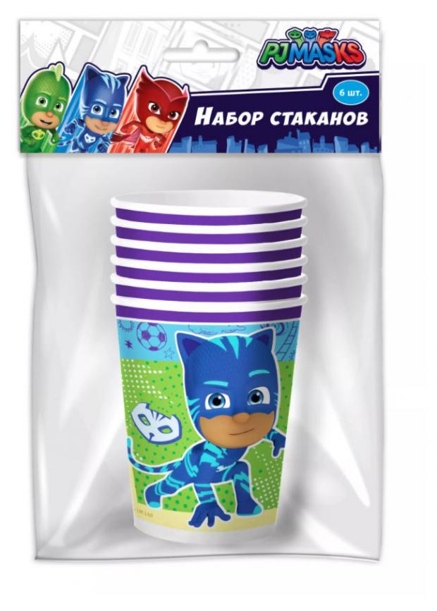 

Набор одноразовых стаканов Nd play Герои в масках бумага, 6х250 мл