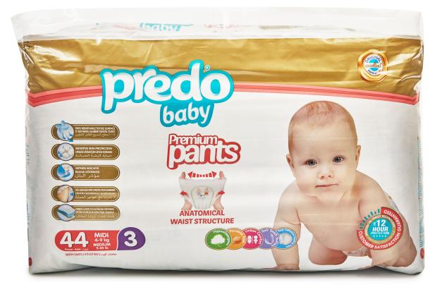 Подгузники-трусики Predo Baby 3 (4-9 кг), 44 шт