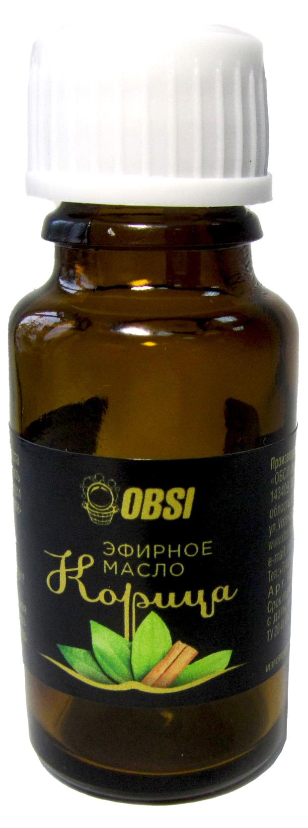 

Эфирное масло OBSI Корица водорастворимое, 15 мл