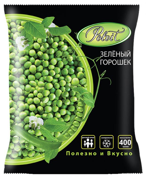 Зеленый горошек Polvit замороженный, 400 г