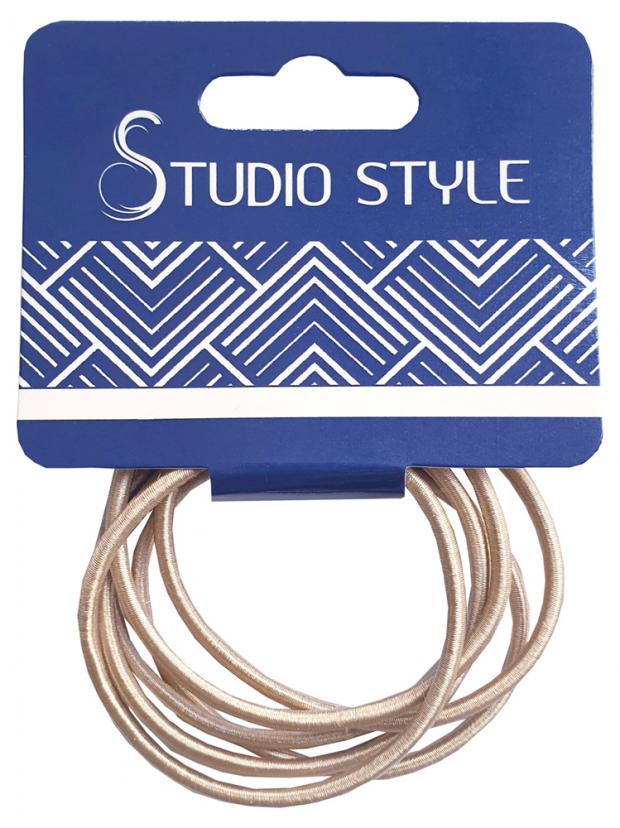 

Резинки для волос Studio style тонкие 6 шт