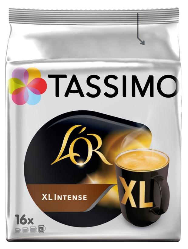 Кофе в капсулах Lor Tassimo XL Intense, 136 г