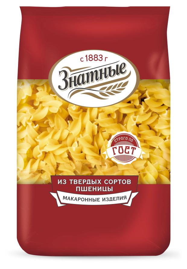

Макаронные изделия Знатные Спиральки 7, 450 г