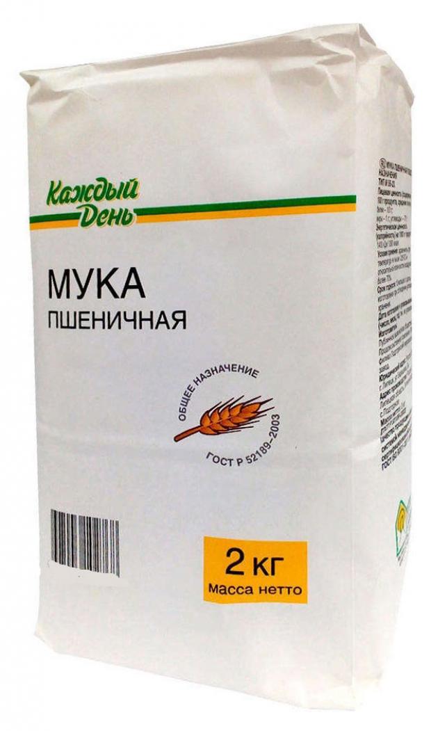 Социальный товар Мука пшеничная, 2 кг мука makfa пшеничная 5 кг