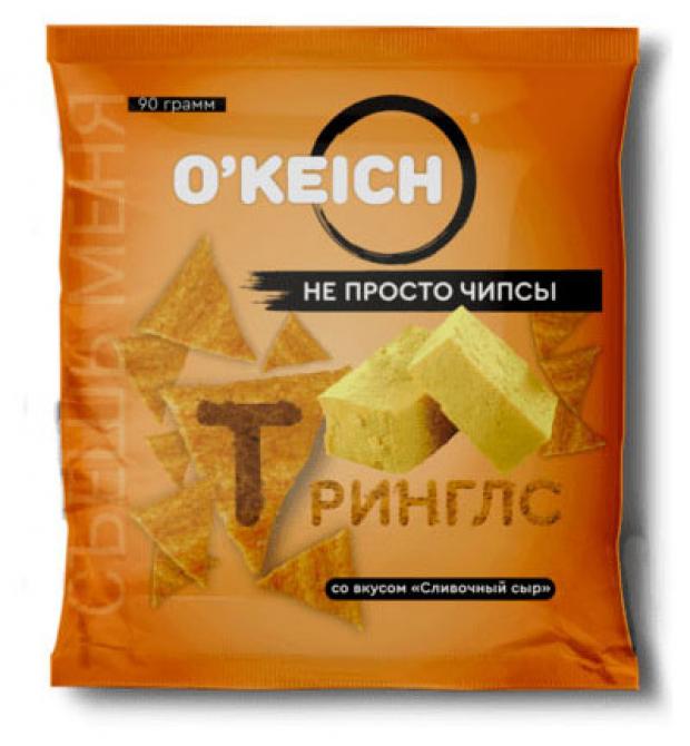 Чипсы O'KEICH вкус нежный сыр, 90 г