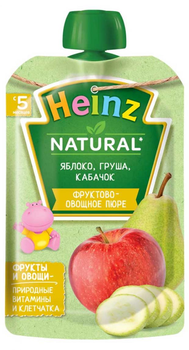 

Пюре Heinz яблоко груша кабачок., 90 г
