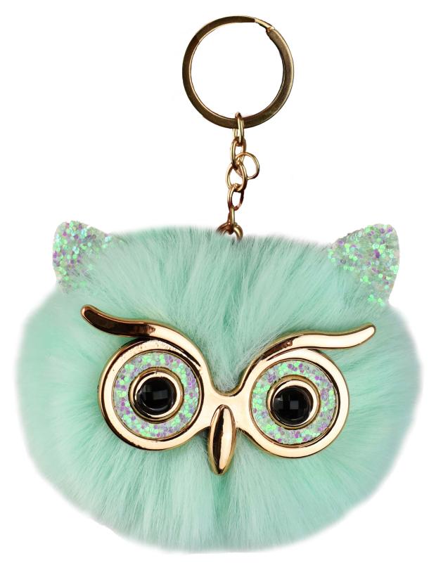 Игрушка-подвеска BALL MASQUERADE Умная Сова, 8 см