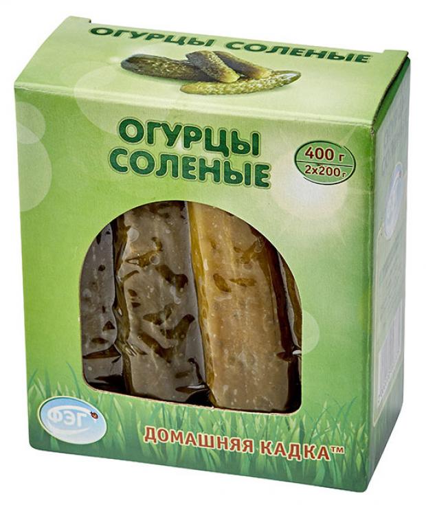 

Огурцы ФЭГ Домашняя кадка соленые, 400 г