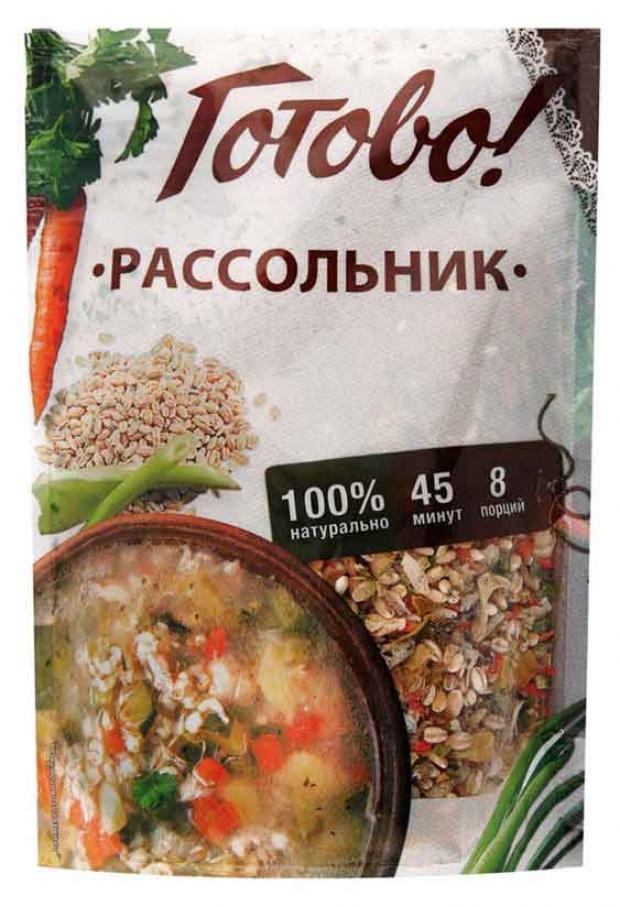 Основа для супа Готово Рассольник, 170 г бульон maggi 100г домашний с курицей овощами и зеленью