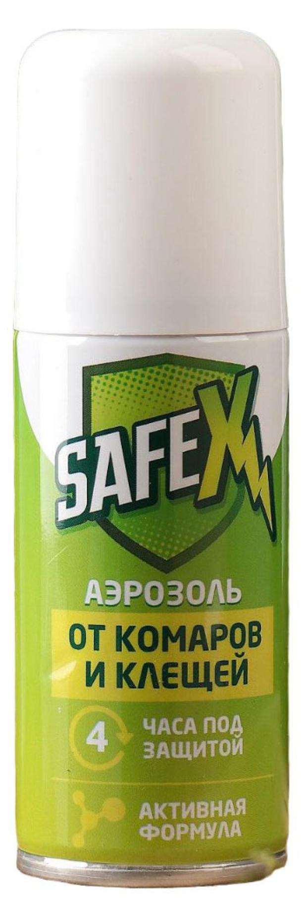 

Аэрозоль от клещей и комаров Safex, 100 мл