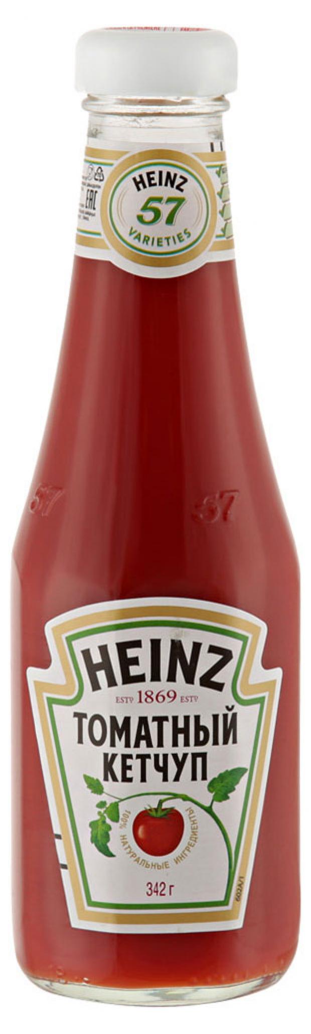 

Кетчуп томатный Heinz, 342 г