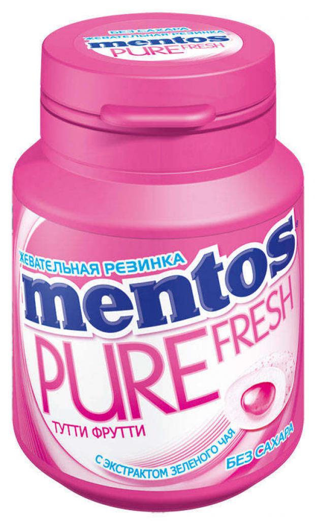 

Резинка жевательная Mentos Pure fresh Тутти-Фрутти, 54 г