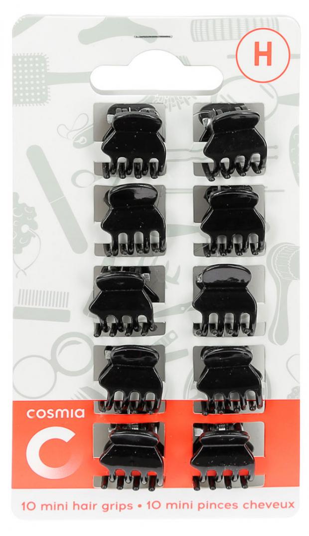 

Зажимы для волос Cosmia Мини, 10 шт