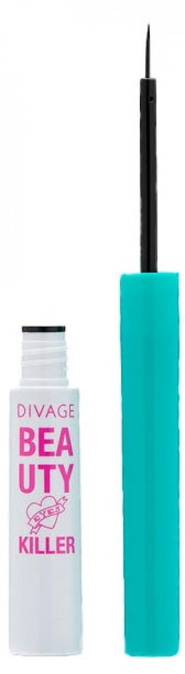 

Подводка для глаз Divage Beauty killer тон 01