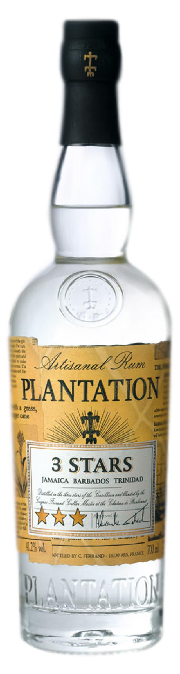 Ром Plantation 3 Stars White Rum Франция, 0,7 л