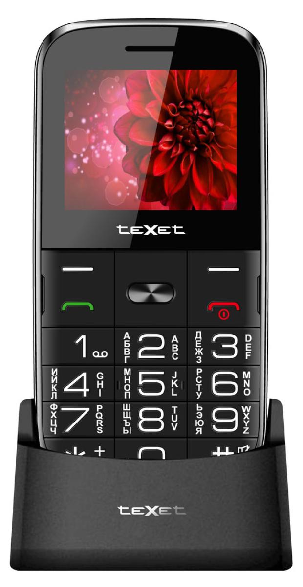 

Мобильный телефон teXet TM-B227 черный
