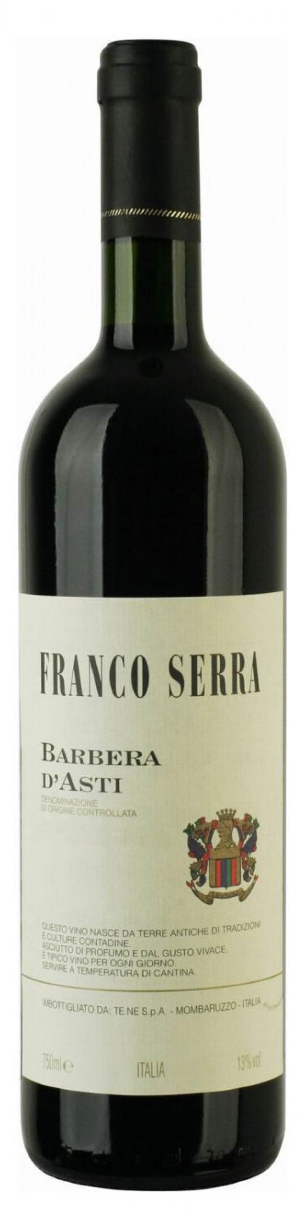 Вино Franco Serra Barbera d'Asti красное сухое Италия, 0,75 л