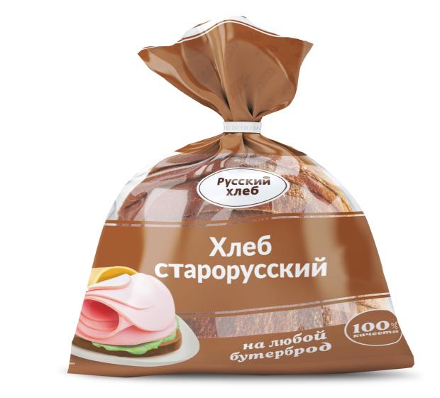 Хлеб Русский Хлеб Старорусский подовый в нарезке, 700 г