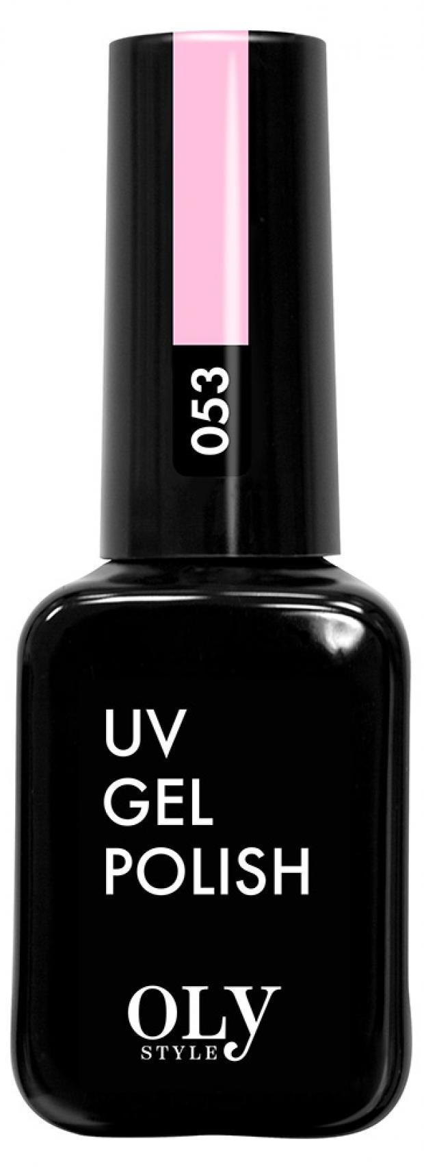 

Гель-лак для ногтей Olystyle пастельно-розовый тон 053, 10 мл