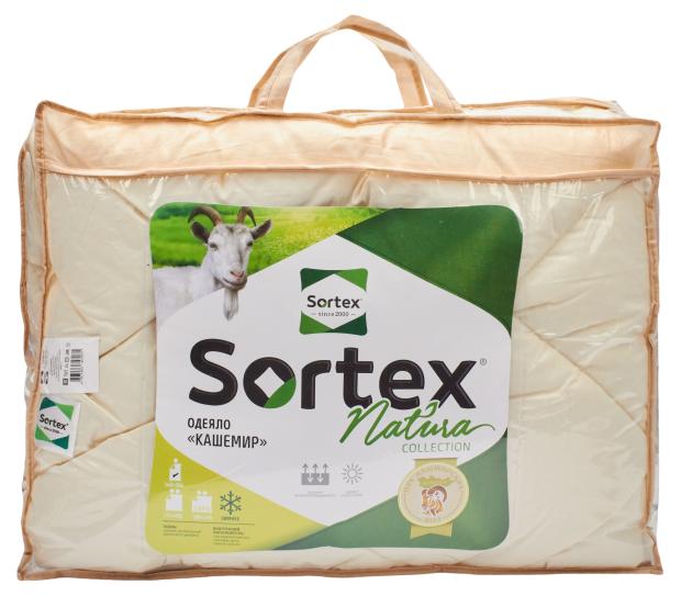 

Одеяло стеганое 1,5-спальное Sortex Natura Кашемир, 140x205 см