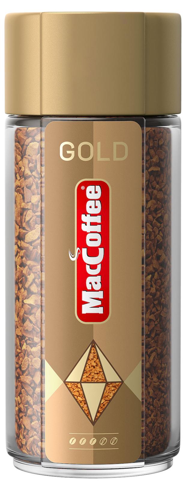 Кофе растворимый MacCoffee Gold сублимированный, 100 г