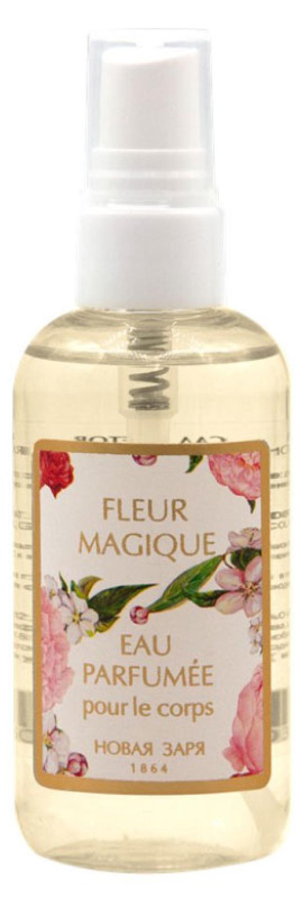 душистая вода для тела женская новая заря magique fleur 100 мл Душистая вода для тела женская Новая Заря Magique Fleur, 100 мл