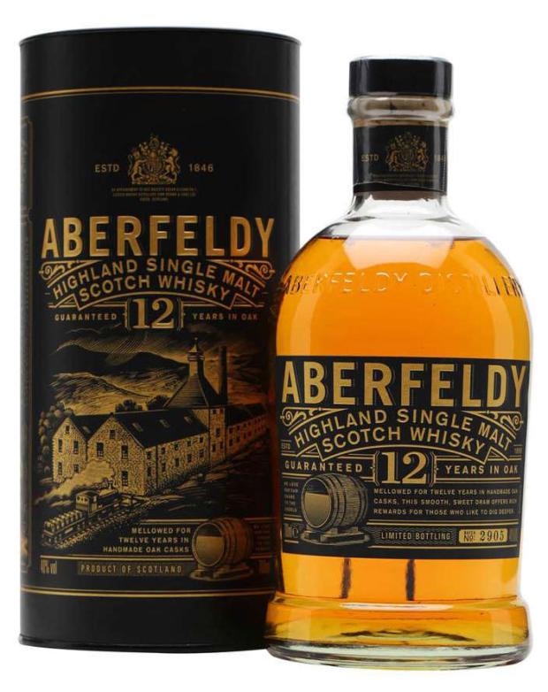 Виски Aberfeldy 12 лет в подарочной упаковке Великобритания, 0,7 л