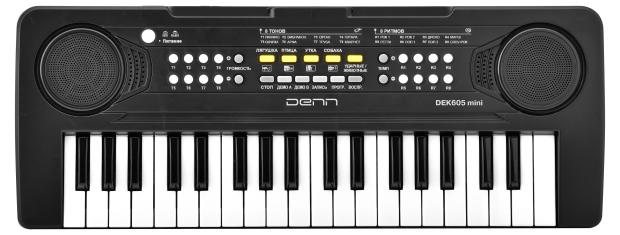 

Синтезатор DENN DEK605 mini черный