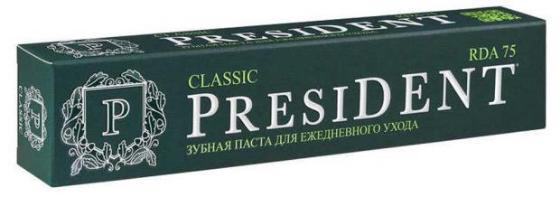 

Зубная паста President Classic, 75 мл