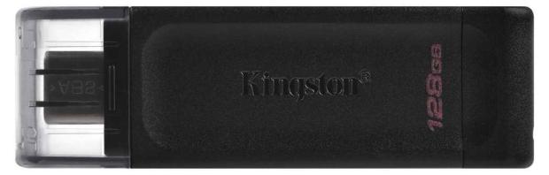 Флешка Kingston DataTraveler 70 128Gb черная