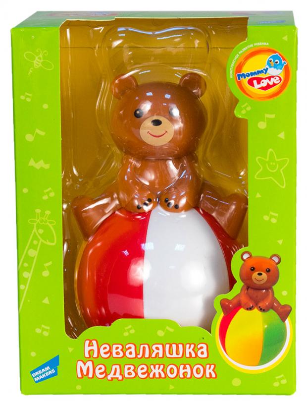 Игрушка-неваляшка Mommy Love Медвежонок