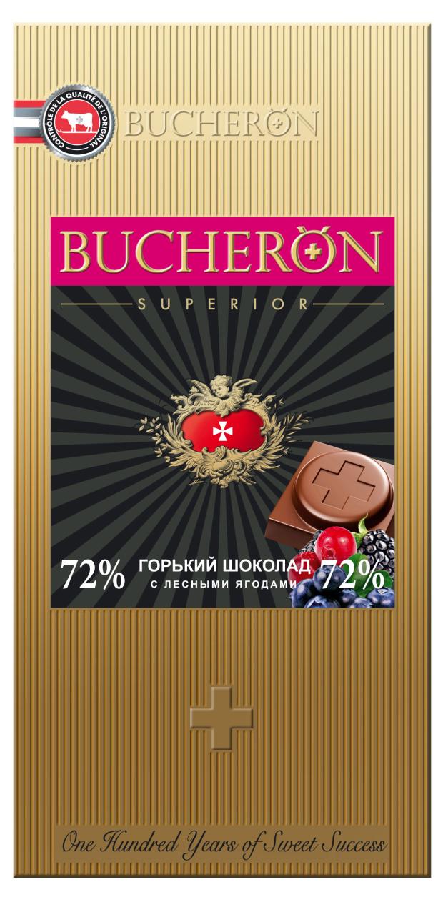 

Шоколад горький BUCHERON Superior с лесными ягодами, 100 г