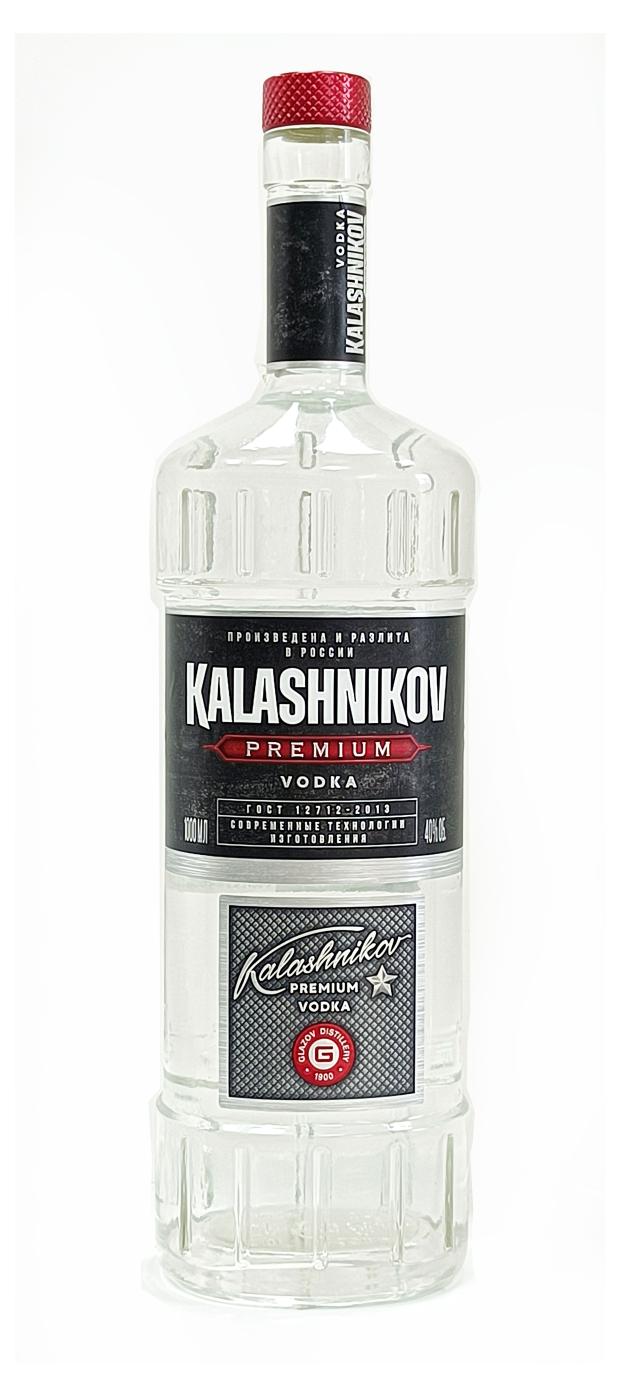 Водка Калашников Premium Россия, 1 л
