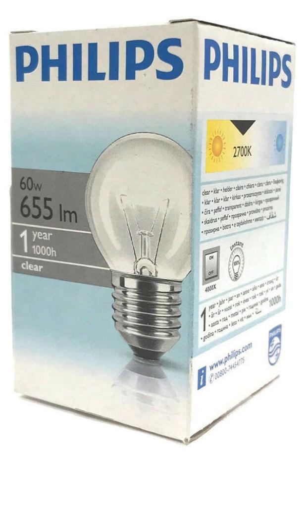 

Лампа накаливания Philips Е27 60 W