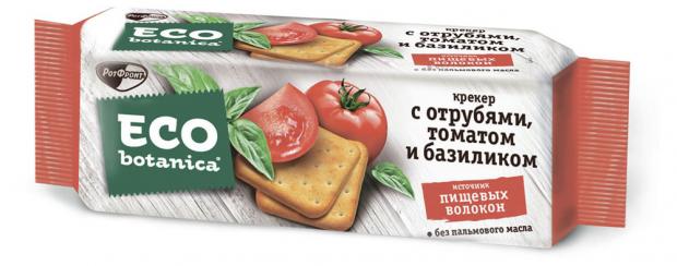 

Крекер Eco botanica с отрубями томатом и базиликом, 175 г