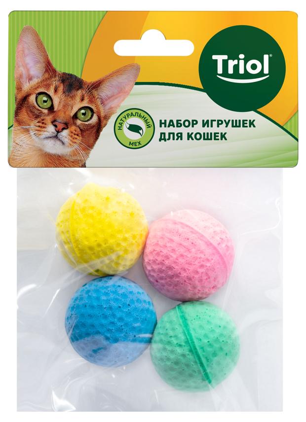 

Игрушка для кошек Triol мяч зефирный