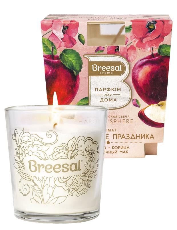 

Свеча ароматическая Breesal Breesal Aroma Sphere Настроение праздника, 170 г
