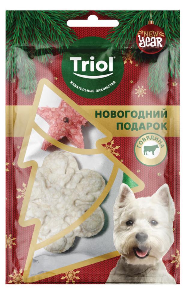 

Лакомство для собак Triol от снеговика, 65 г