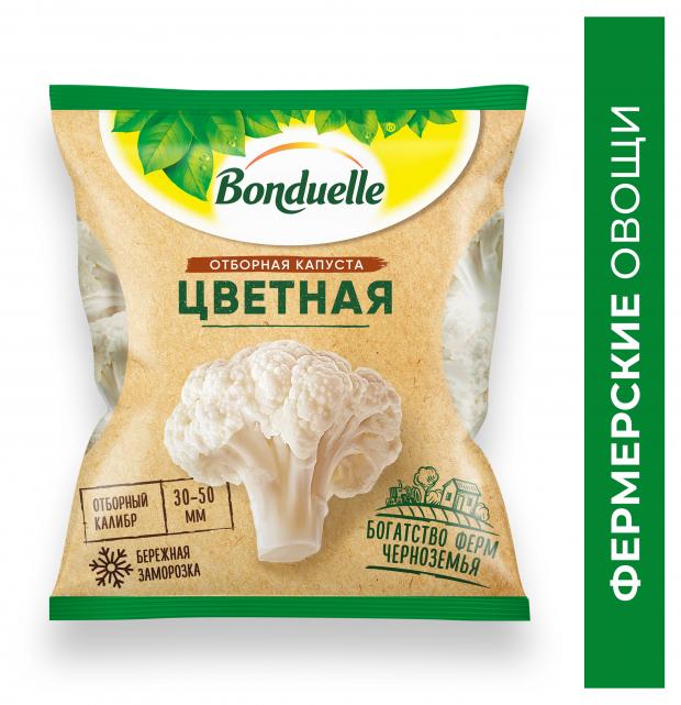 

Капуста цветная BONDUELLE отборная быстрозамороженная, 400 г