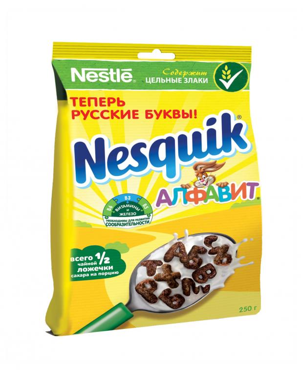 

Готовый завтрак Nestle Nesquik алфавит, 250 г
