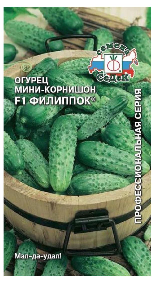 

Семена СеДеК ОгурецФилиппокF1 мини-корнишон